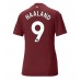 Manchester City Erling Haaland #9 Tredjedrakt Dame 2024-25 Kortermet